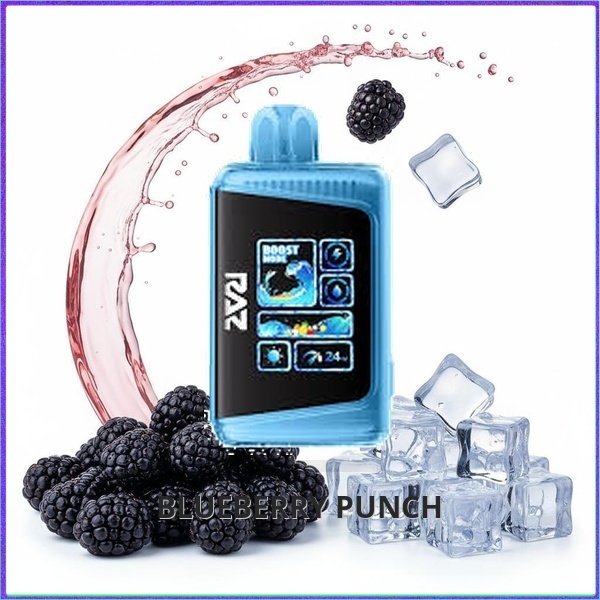 DC25000_Blueberry_Punch Raz DC25000 - Blue RAZ Gush