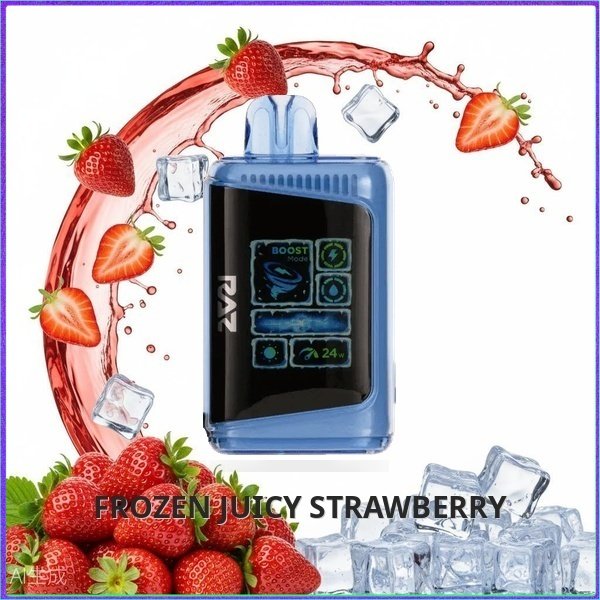 DC25000_Frozen_Juicy_Strawberry Raz DC25000 - Frozen Juicy Strawberry