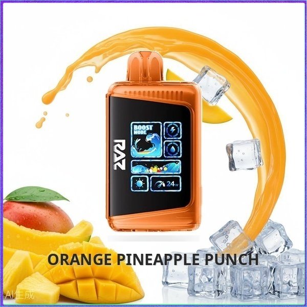 DC25000_Orange_Pineapple_Punch Raz DC25000 - Strawberry Orange Tang