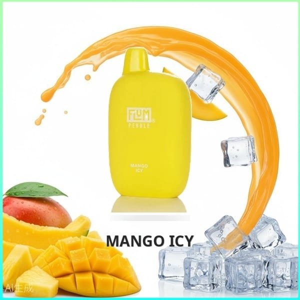 FLUM_Mango_Icy Flum Pebble - Mango Icy