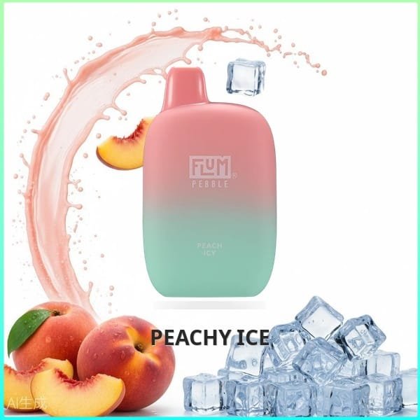Flum Pebble - Peachy Ice