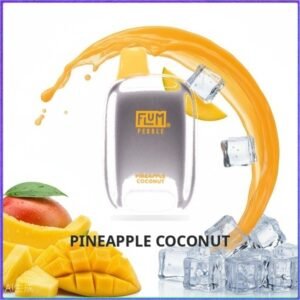 FLUM_Pineapple_Coconut Flum Pebble - Pineapple Coconut