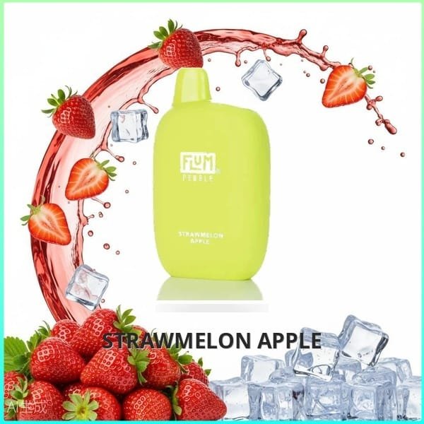 Flum Pebble - Strawmelon Apple