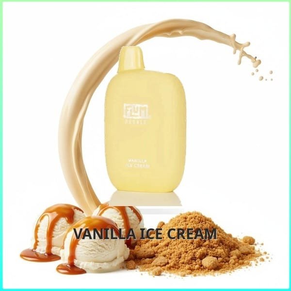 FLUM_Vanilla_Ice_Cream Flum Pebble - Vanilla Ice Cream