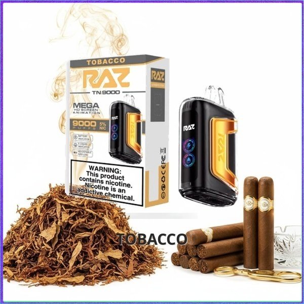 TN9000_Tobacco Raz TN9000 - Tobacco