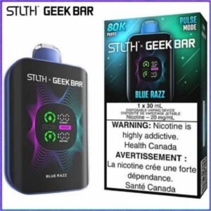 Blue Razz 80K Disposable by STLTH x Geek Bar