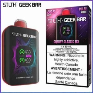 Cherry Classic Ice 80K Disposable by STLTH x Geek Bar