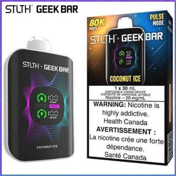 Coconut Ice 80K Disposable by STLTH x Geek Bar
