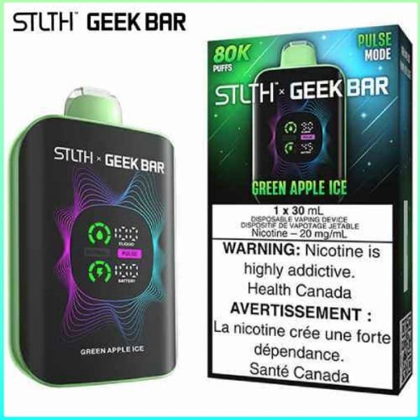 green-apple-ice-stllth-x-geek-bar-jcv Green Apple Ice 80K Disposable by STLTH x Geek Bar