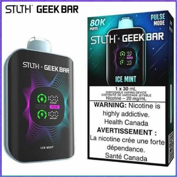 Ice Mint 80K Disposable by STLTH x Geek Bar