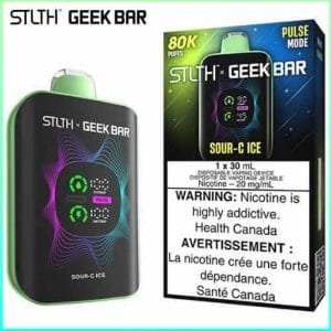 Sour C Ice 80K Disposable by STLTH x Geek Bar